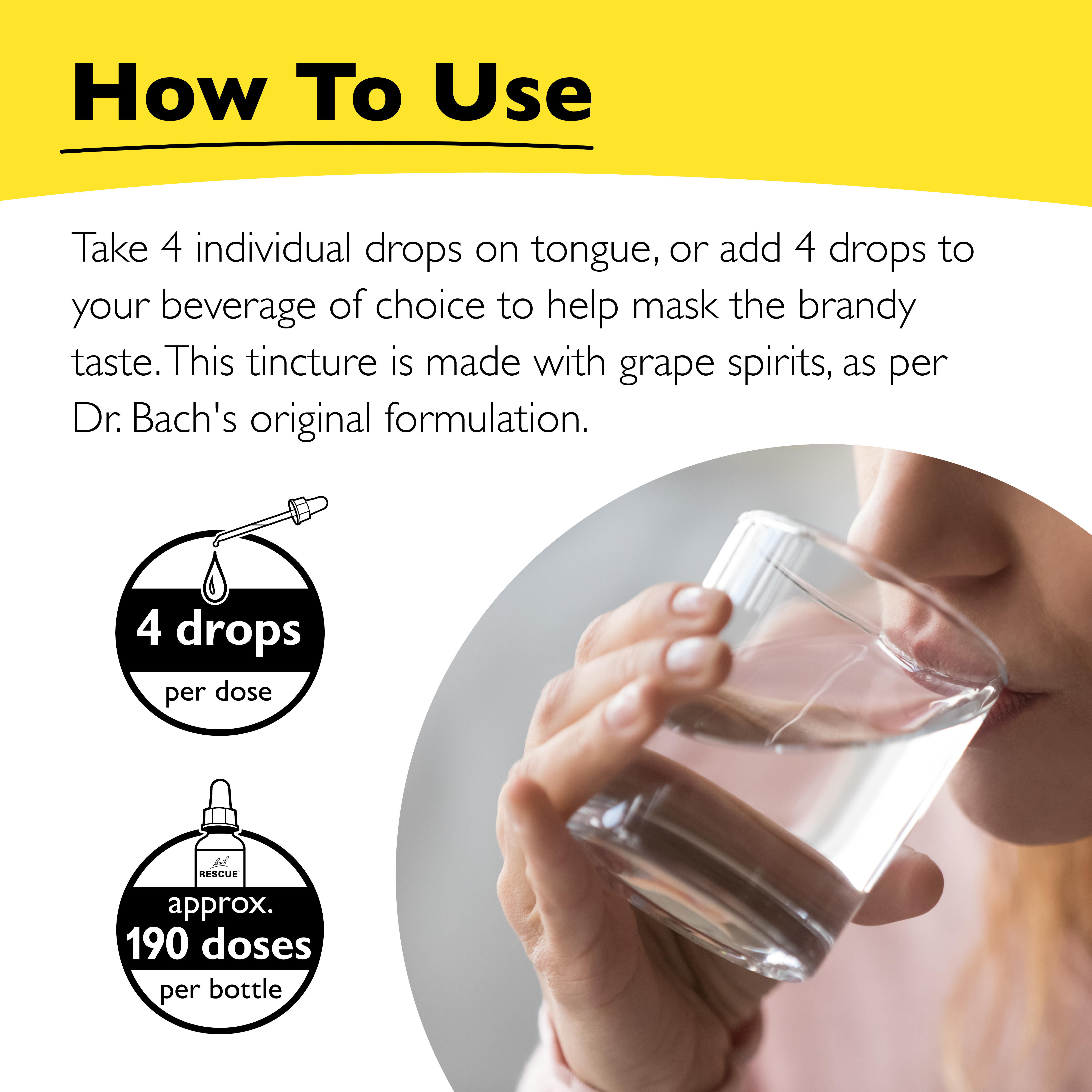 Bach Rescue Remedy Natural Stress Relief Dropper