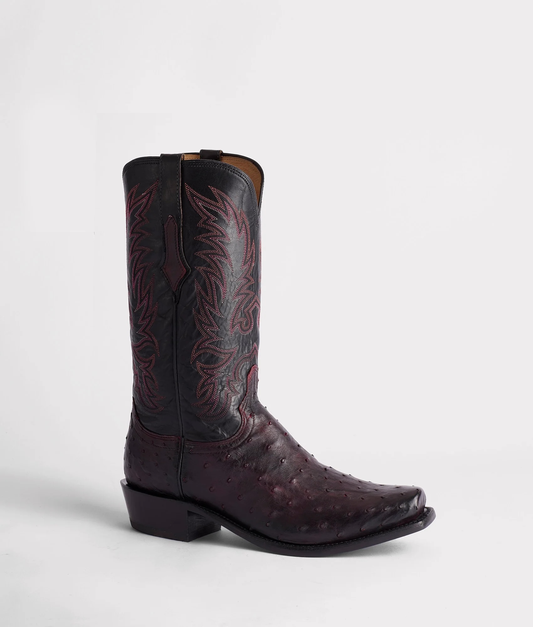 Lucchese Boots Elgin - Black Cherry