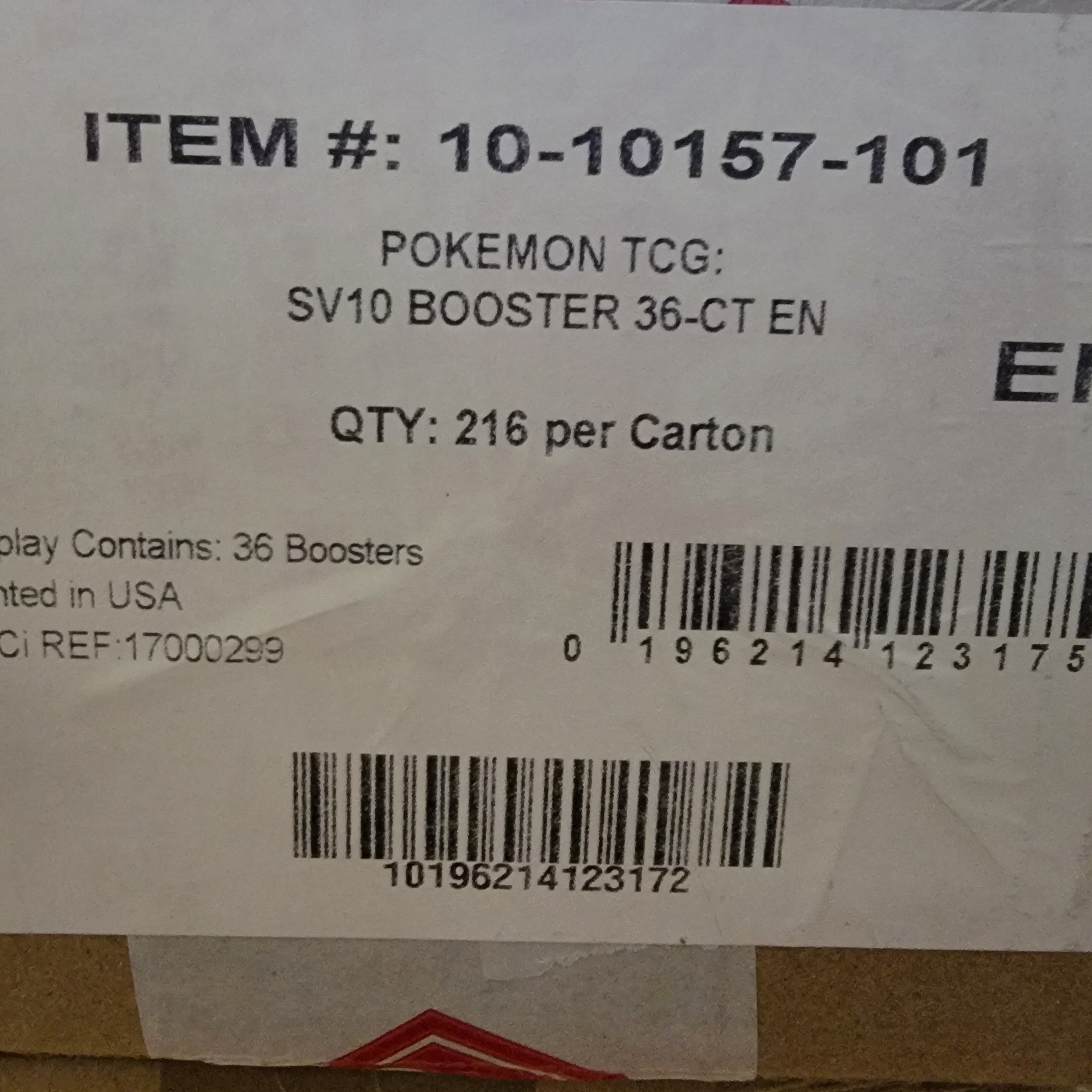 Destined Rivals Booster Box Case