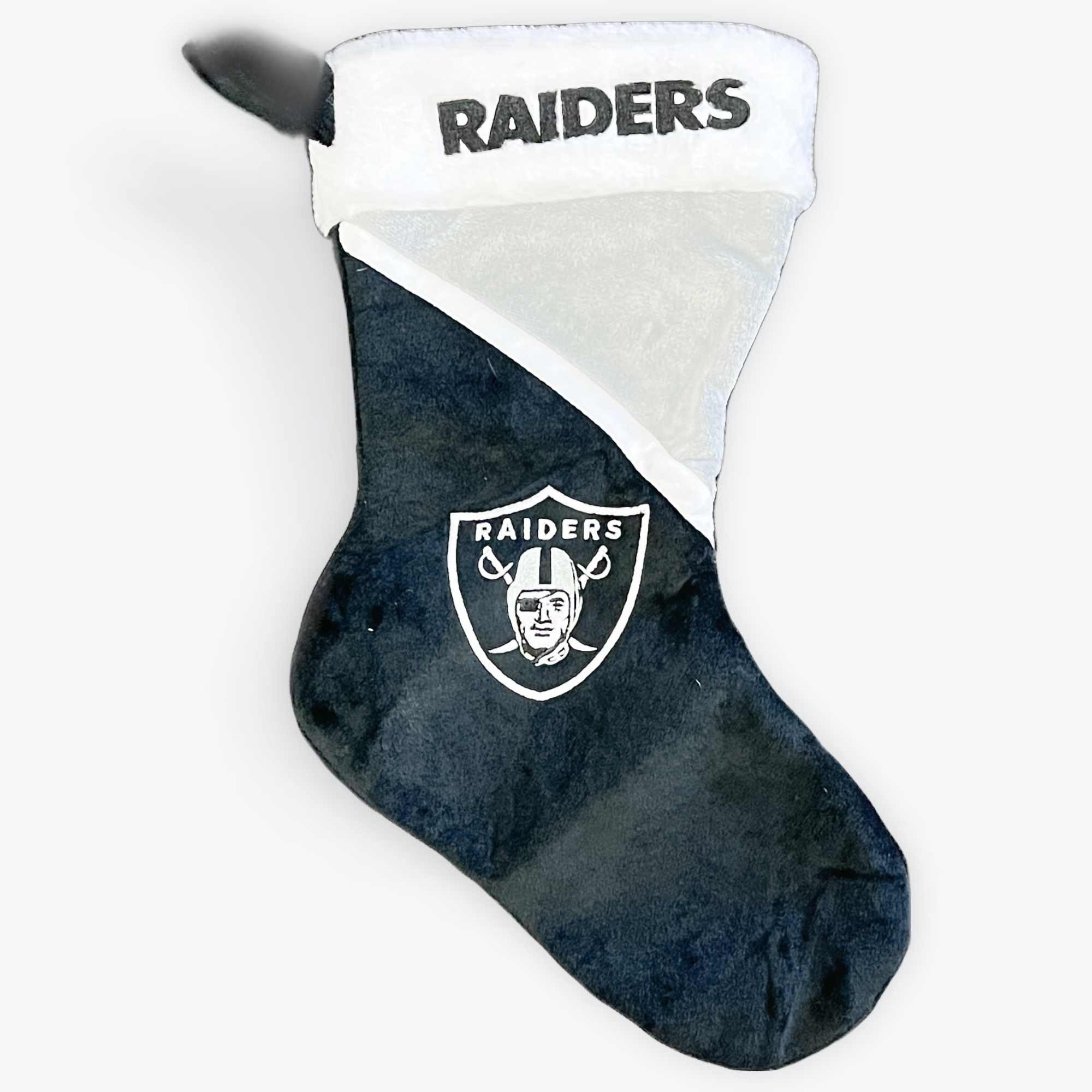 Las Vegas Raiders Colorblock Christmas Stocking