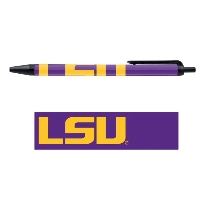 LSU Tigers Click Pens 5pk