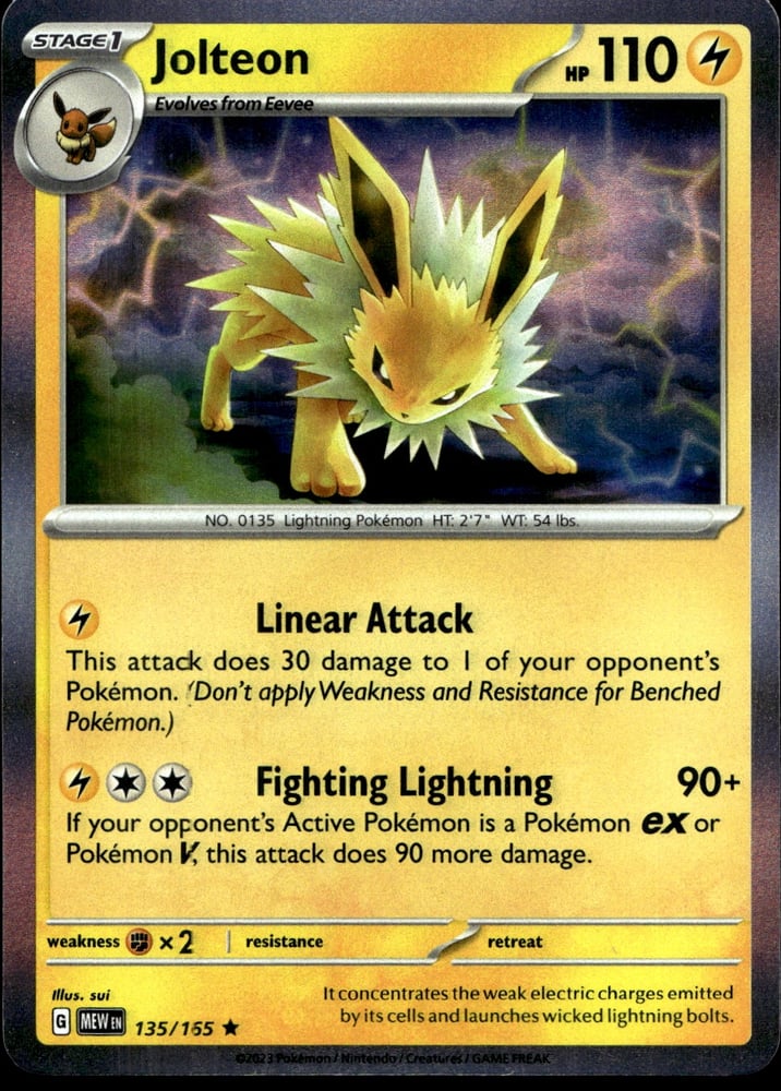 Jolteon - SV03.5 135/165