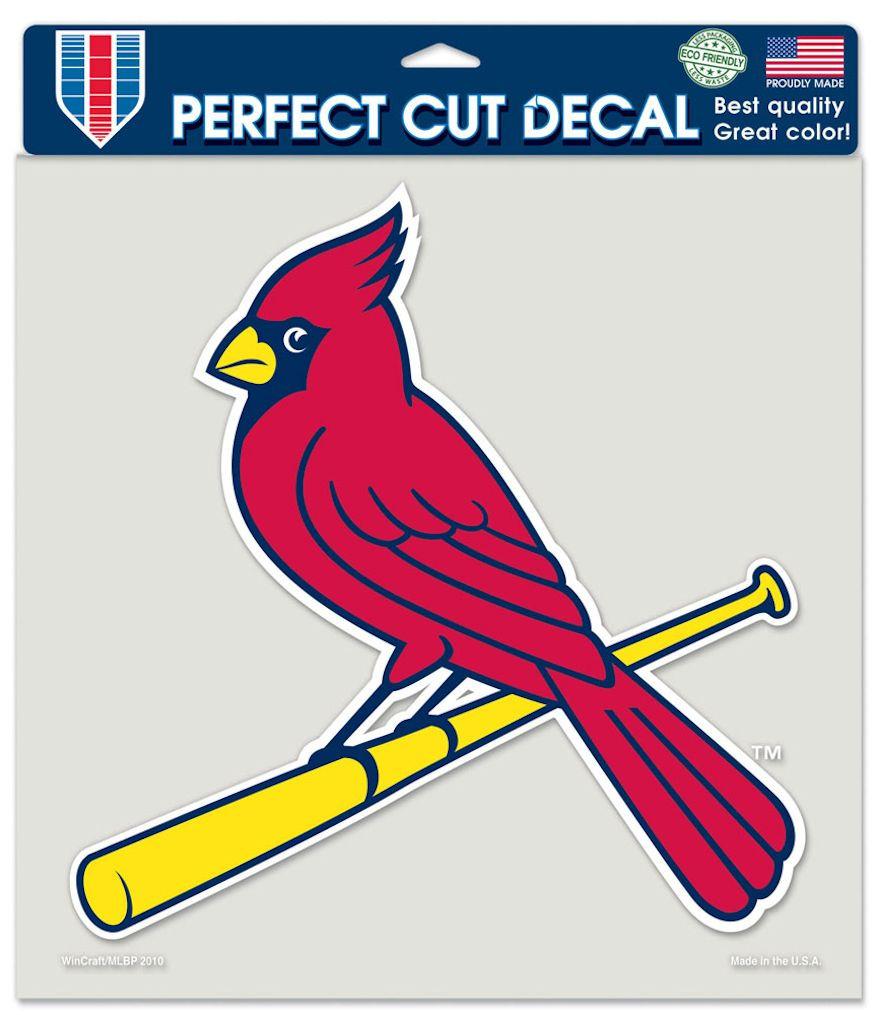 St. Louis Cardinals Perfect Cut Decal 8x8"