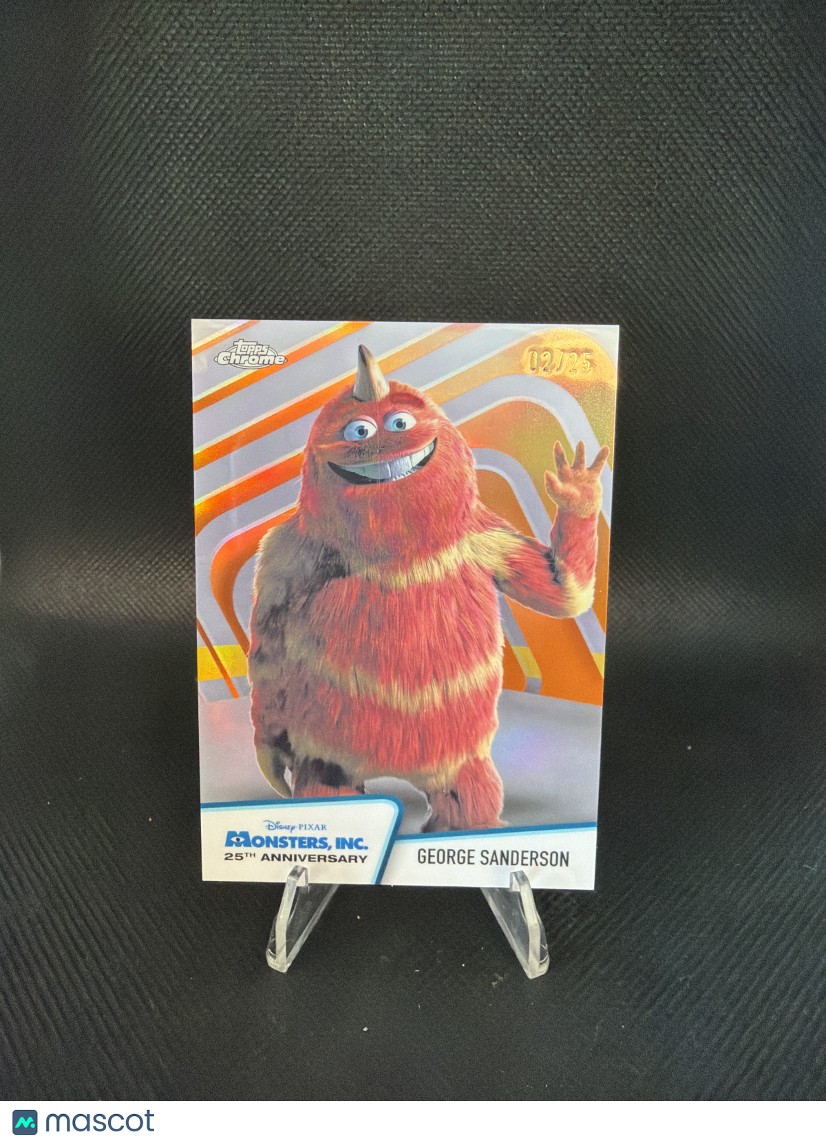2026 Topps Chrome Monsters, Inc. 25th Anniversary George Sanderson /25 #MI-4