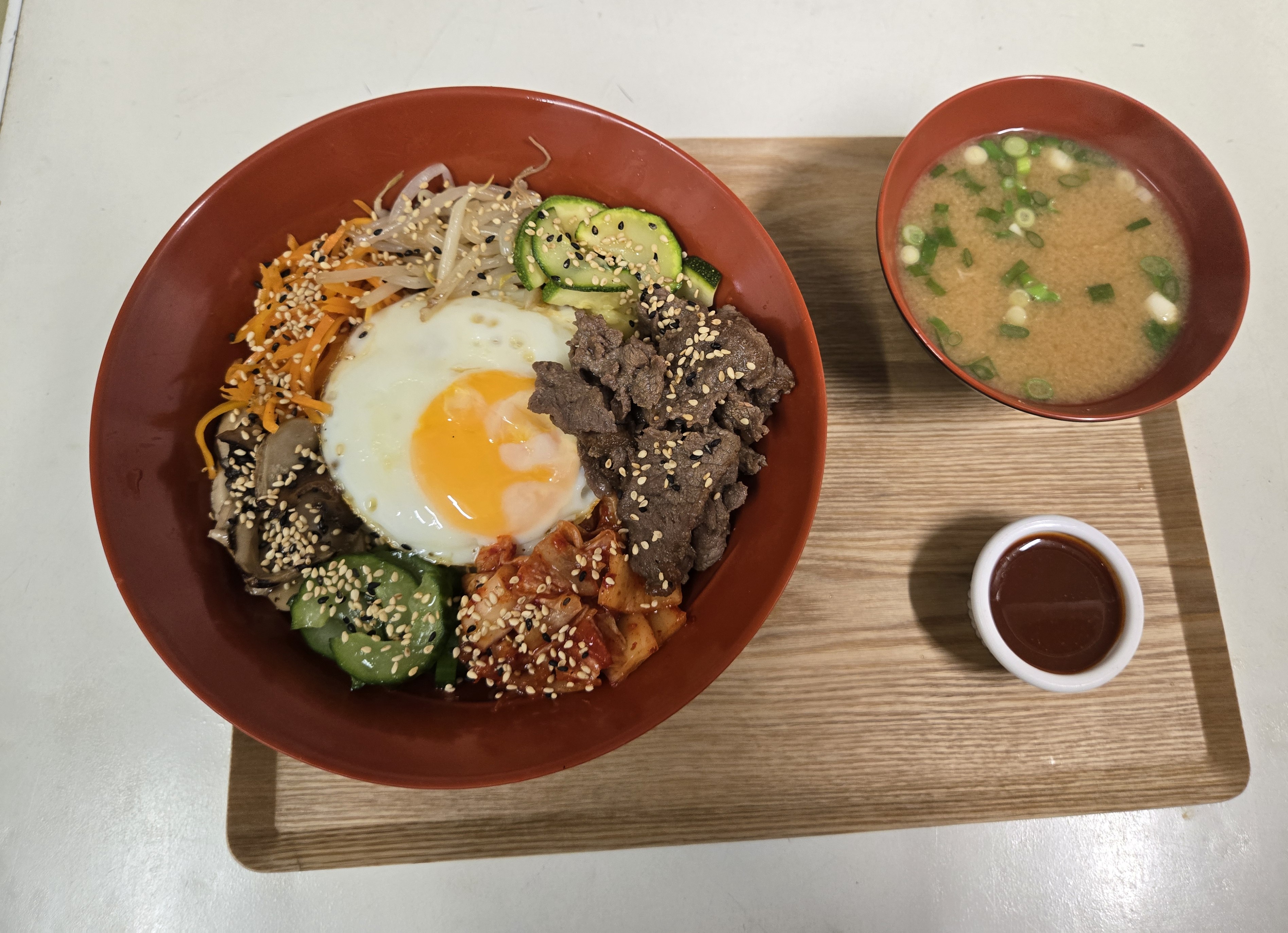 Stir-fried Beef Bibimbap (Bulgogi)