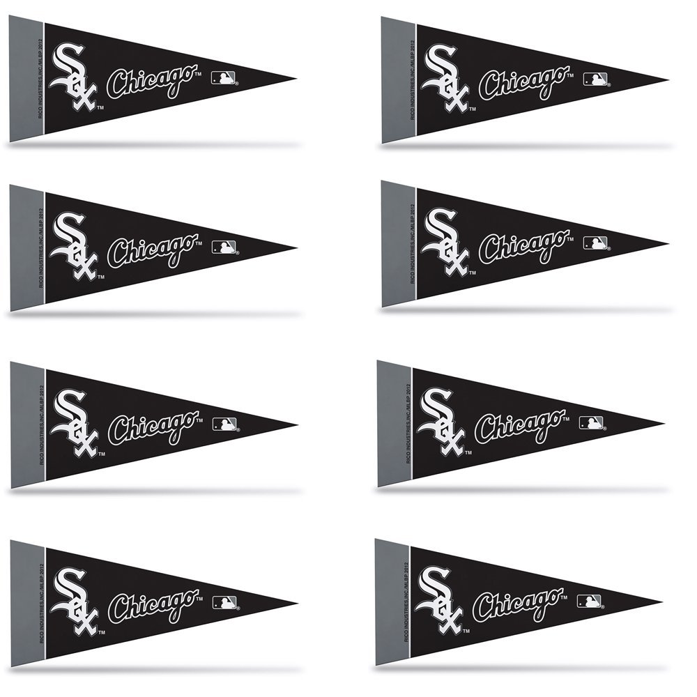 Chicago White Sox 8 Piece Mini Pennants Set