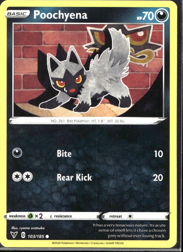 Poochyena - SWSH4 103/185