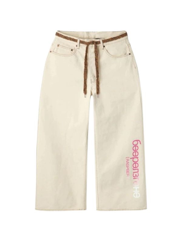 GV Gallery string-belt wide-leg trousers