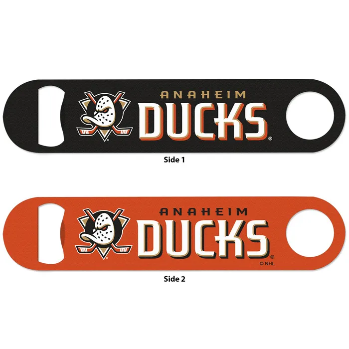 Anaheim Ducks 2-Sided Stainless Steel Bottle Opener