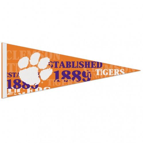 Clemson Tigers Premium Pennant 12x30"