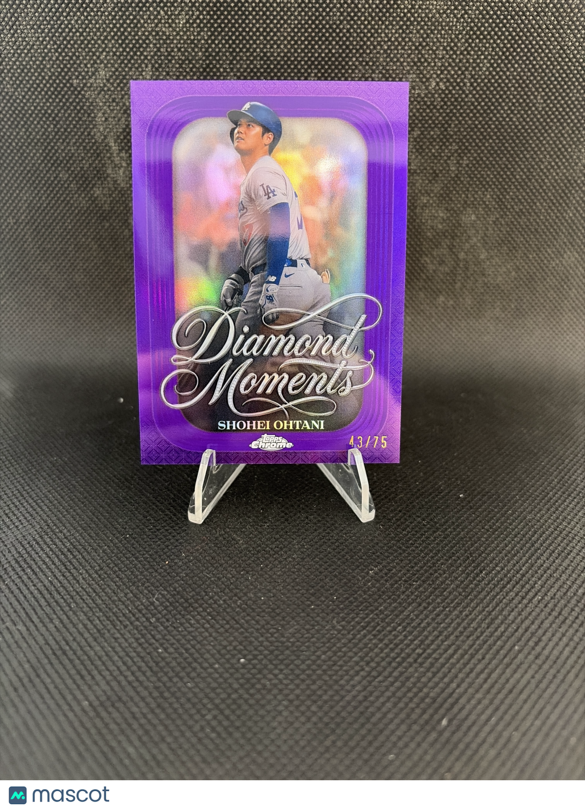 2026 Topps Chrome Diamond Moments Shohei Ohtani Purple /75