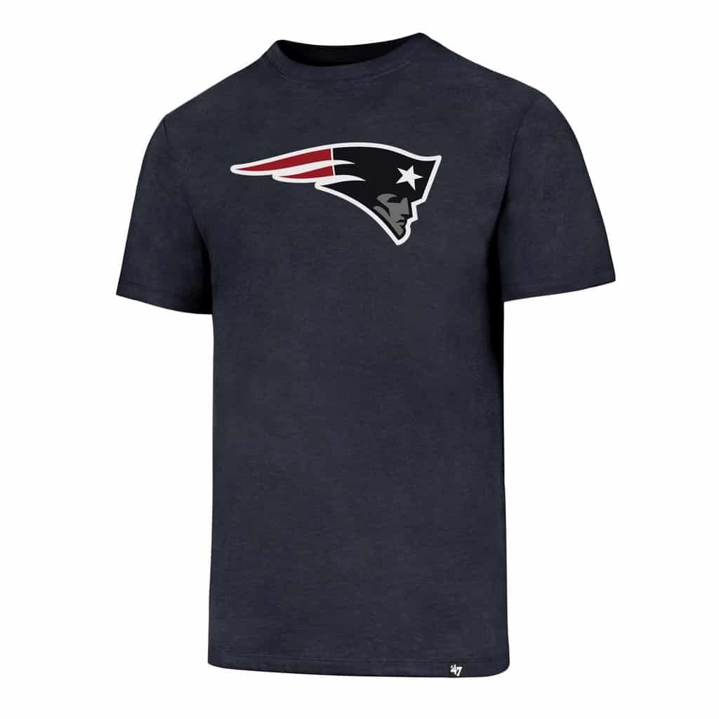 New England Patriots '47Brand Navy Blue Logo Shirt