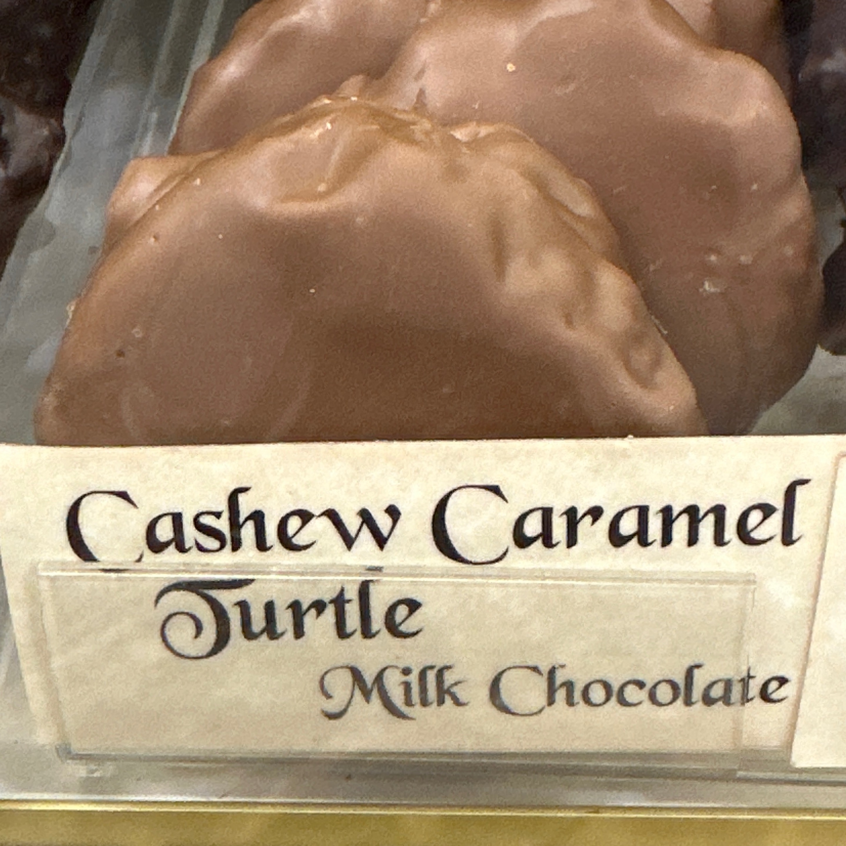 Cashew Caramel Turtles - Milk