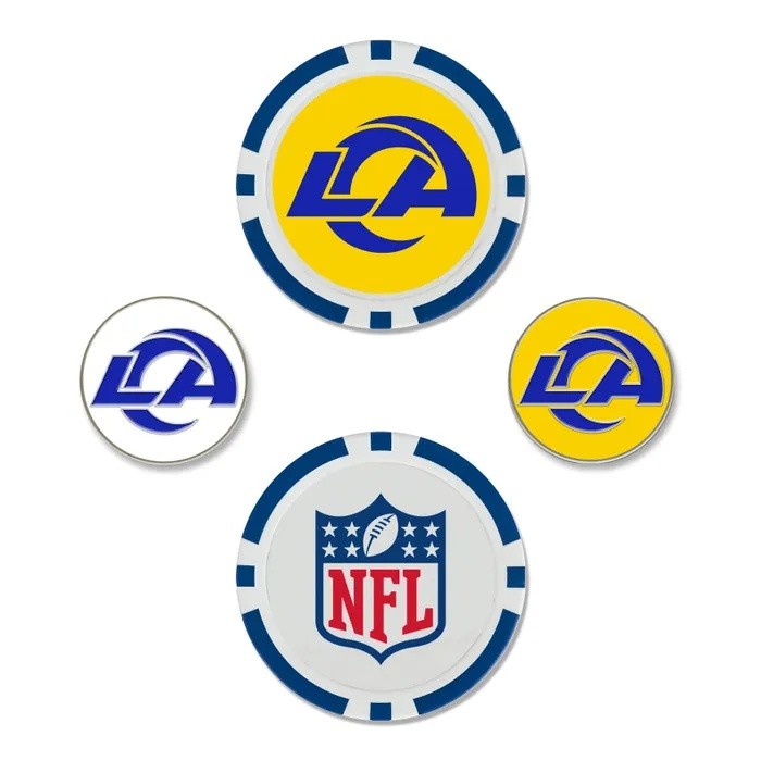 Los Angeles Rams 2026 Oversized Golf Ball Marker