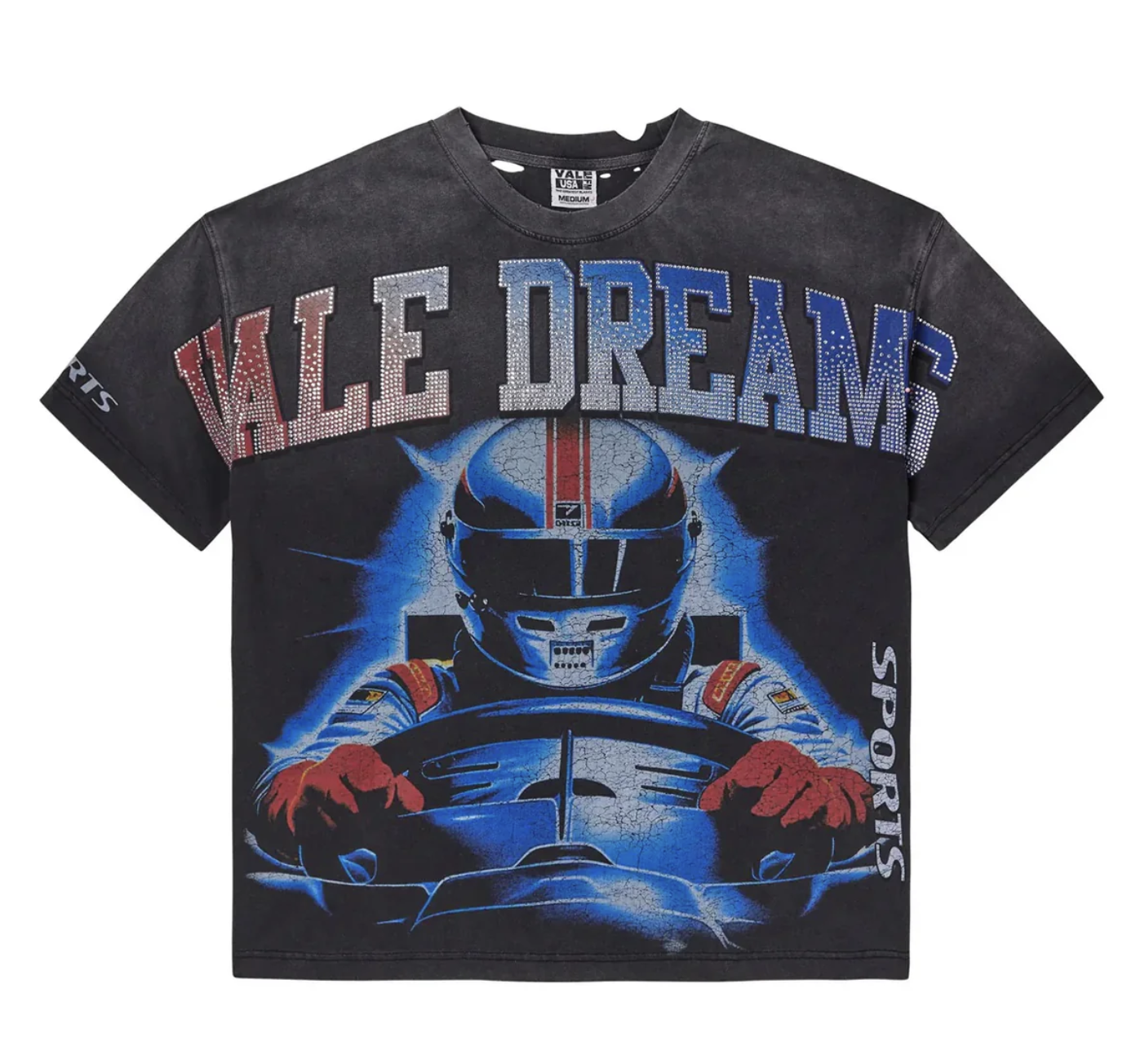 VALE VALLEY ("Speed Bling" Black T-Shirt)
