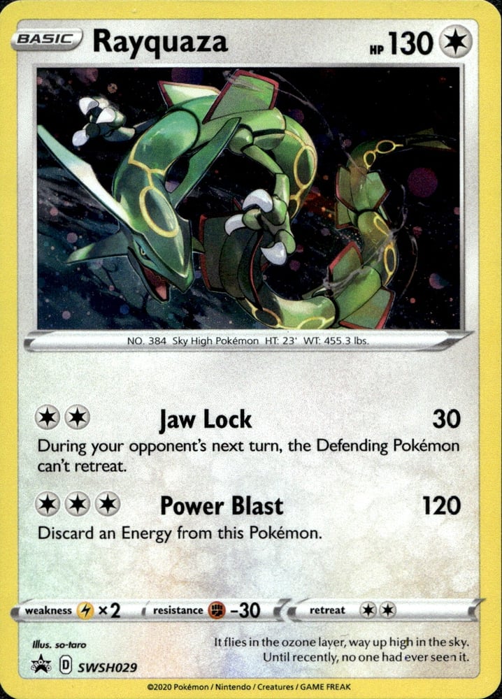 Rayquaza - SWSHP SWSH029/307