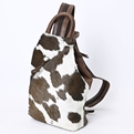 AD Hand Tooled Leather Backpack