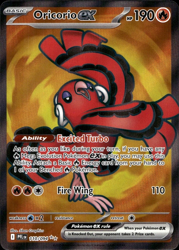 Oricorio ex - ME02 110/94