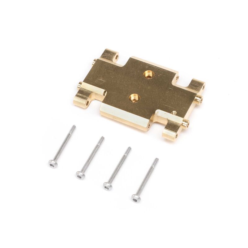 Axial Chassis Skid Plate Brass AXI301002 W 1R2(3)