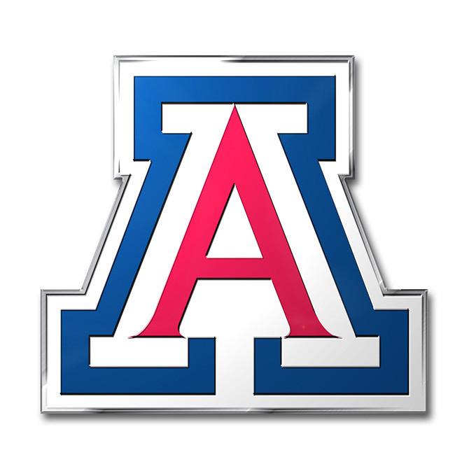 Arizona Wildcats Color Auto Emblem
