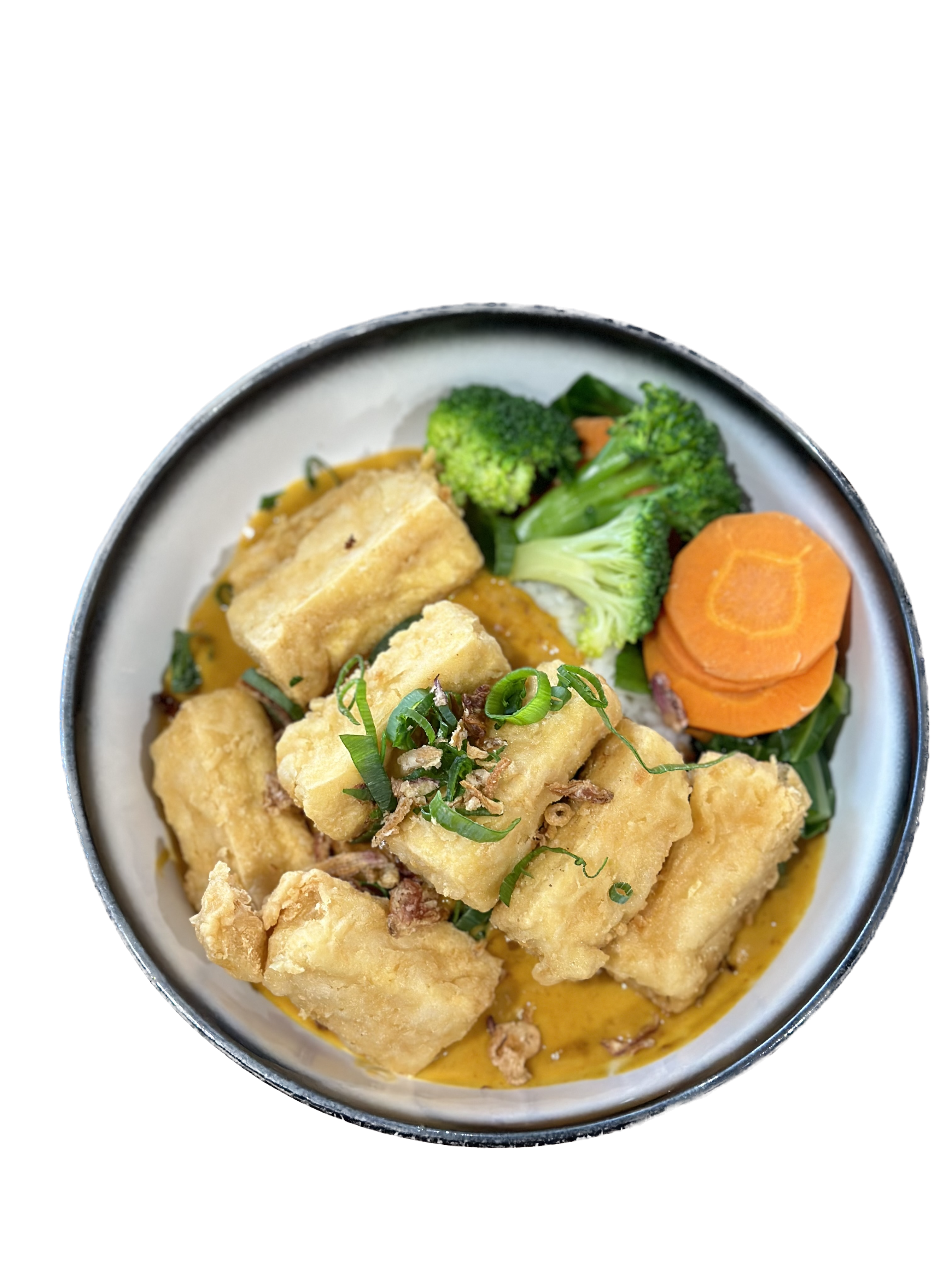 Satay Tofu + Rice