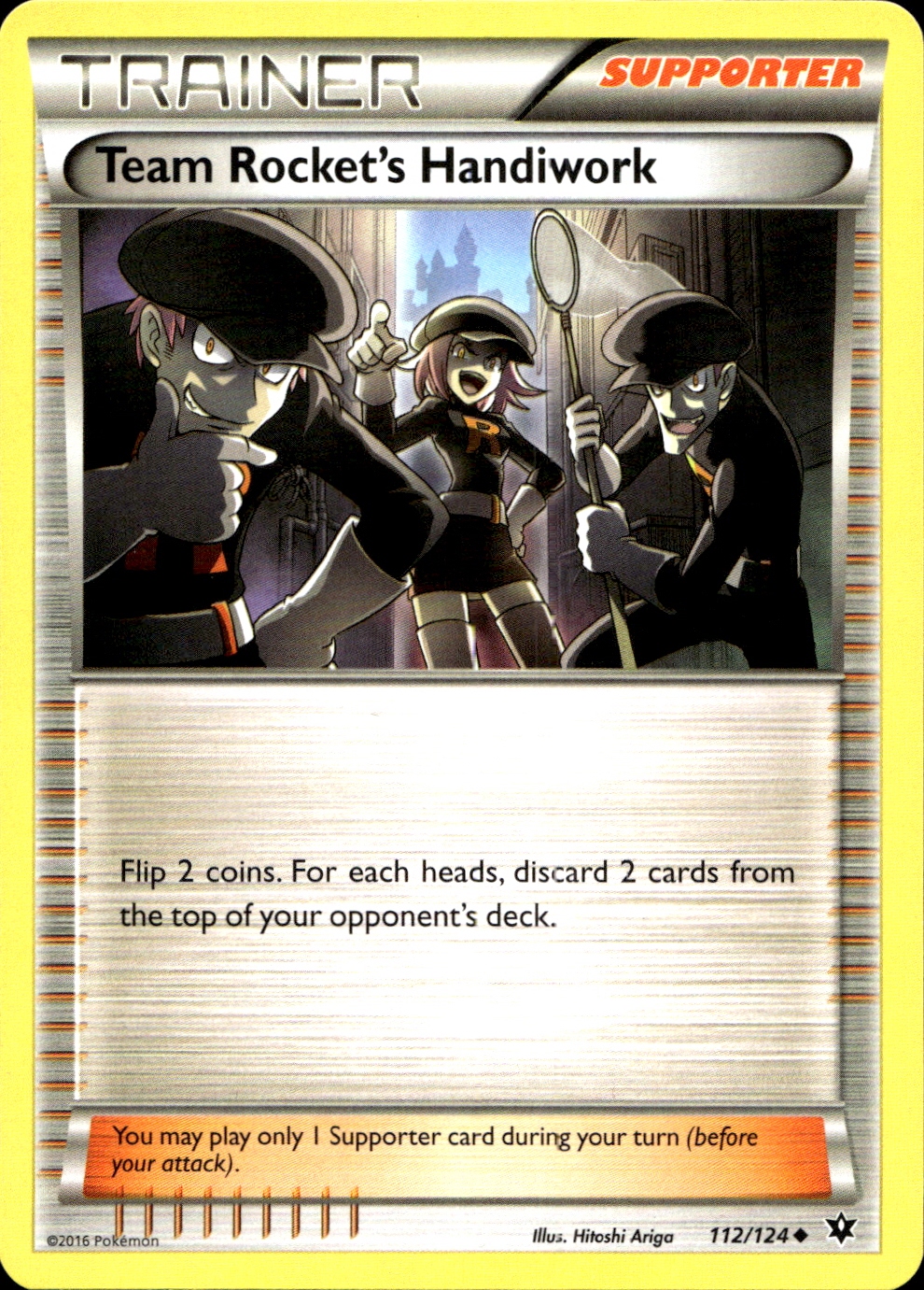 Team Rocket's Handiwork - XY10 112