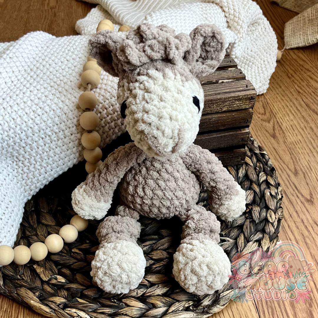 Alpaca Knotted Mini Plushie preview image