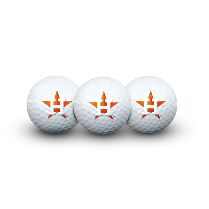 Houston Astros Golf Balls 3 Pack