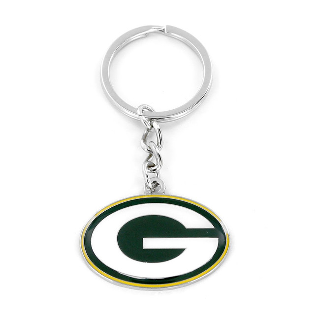 Green Bay Packers Metal Keychain