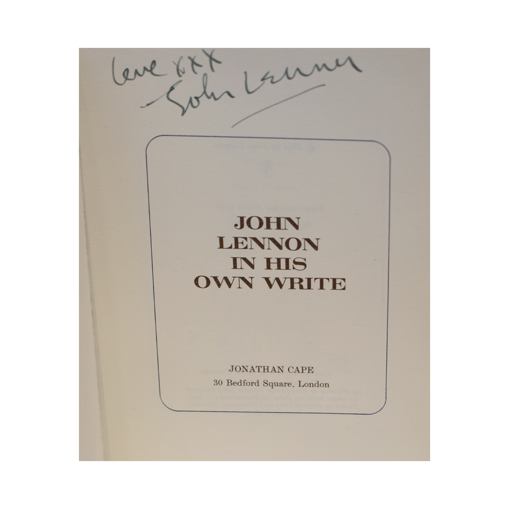 Lennon, John -- In His Own Write (Signed) [Book]