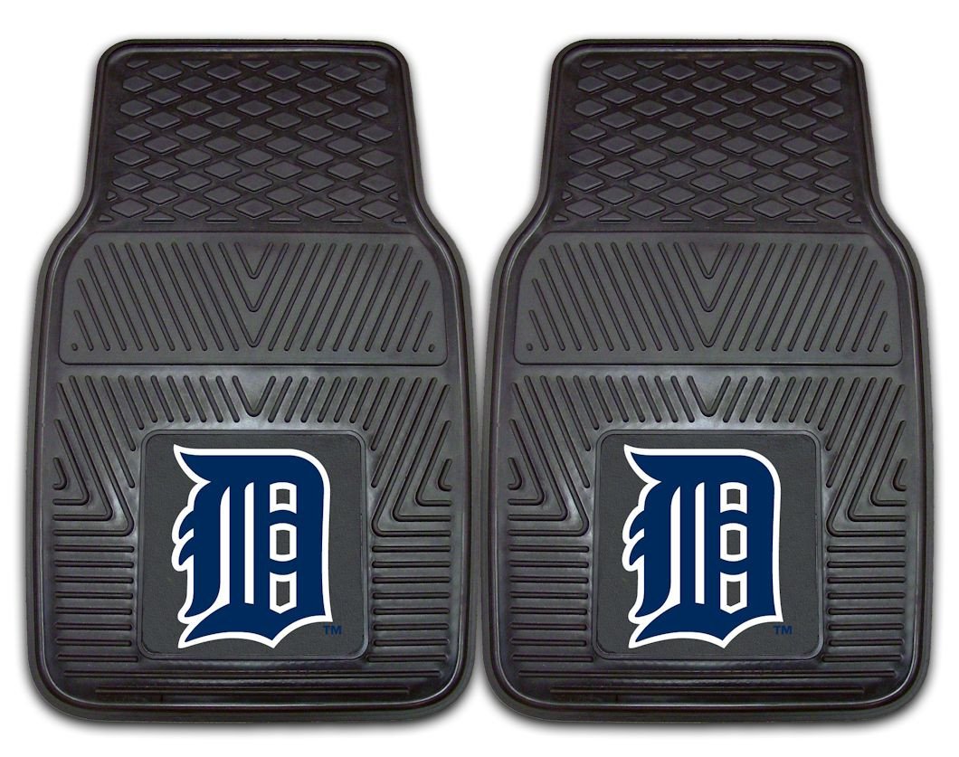 Detroit Tigers Heavy Duty 2-Piece Vinyl Car Mats