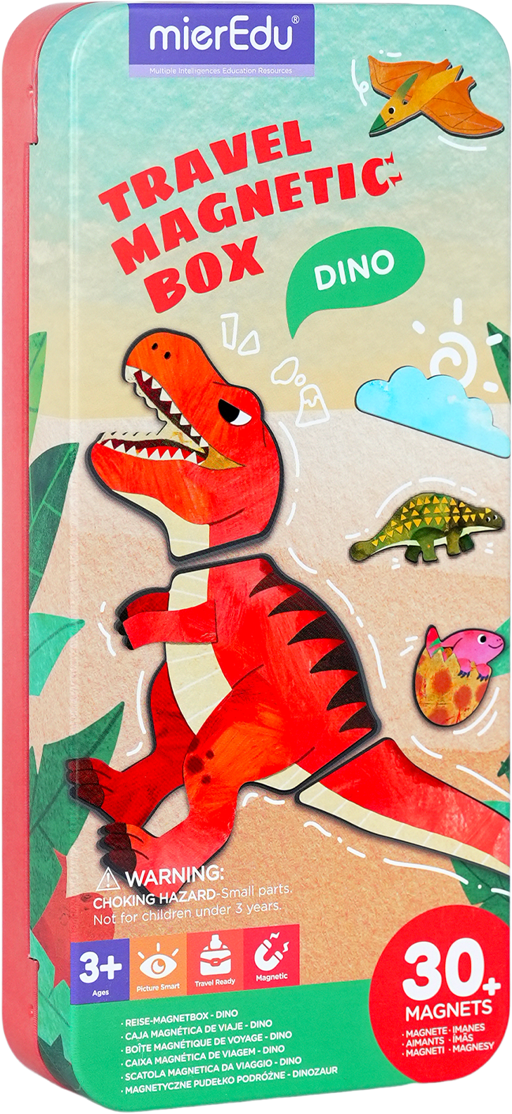 ME Magnetic Puzzle Tin - Dinosaur Land