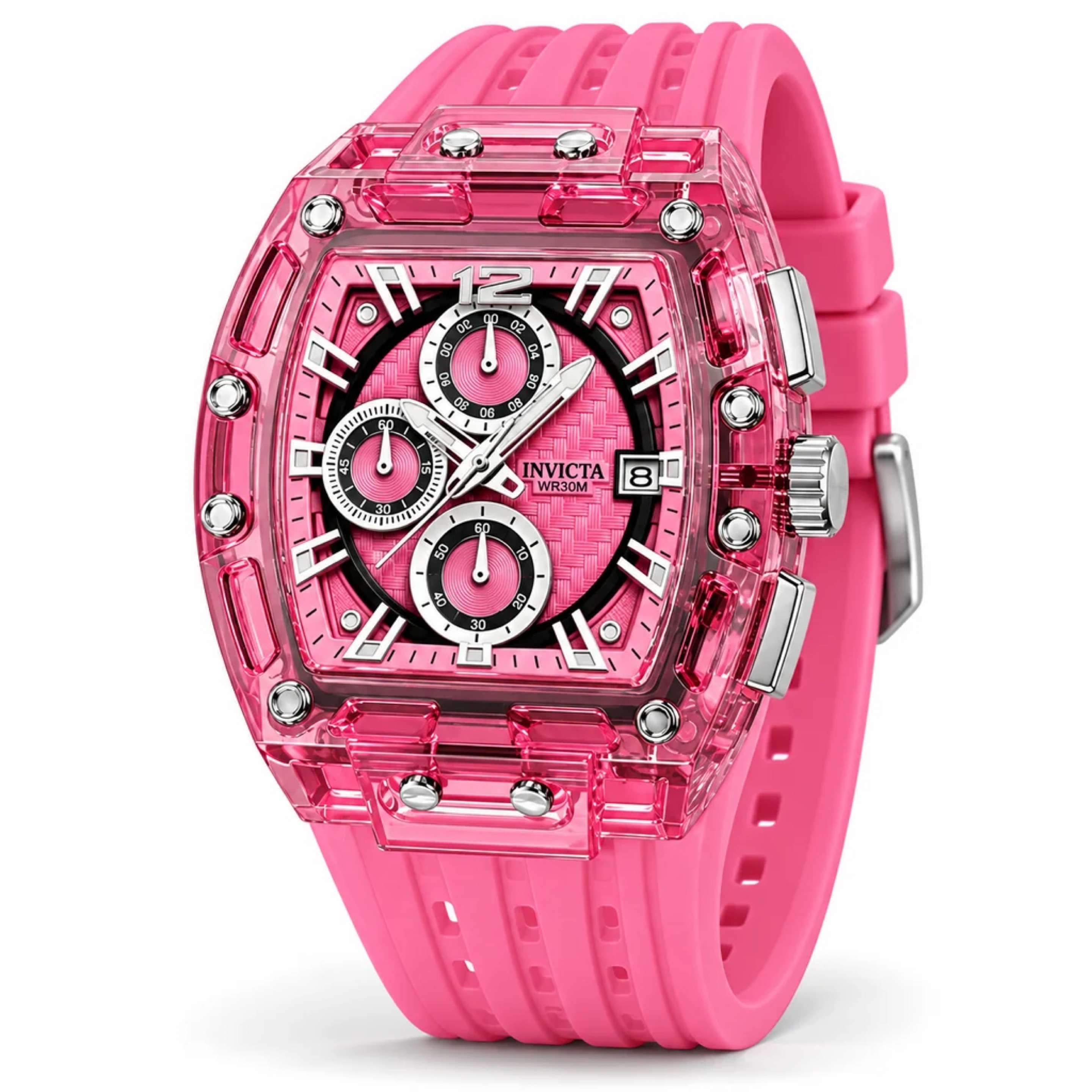 Invicta S1 Rally ApexTwelve Watch - 42mm ( Pink)