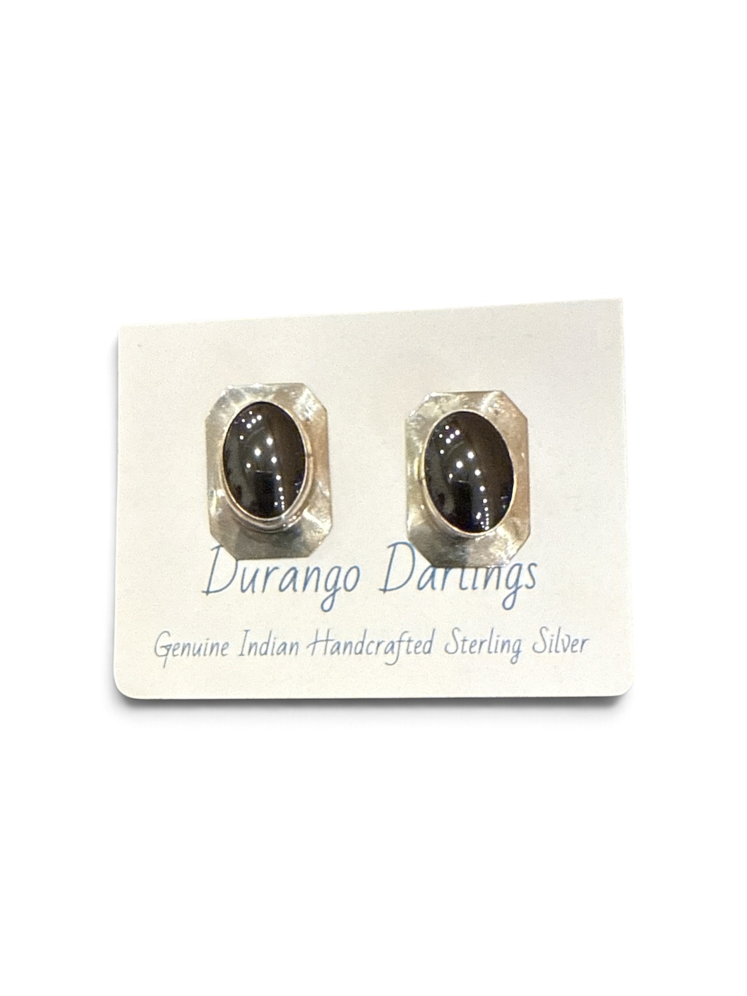 Durango Darlings - Silver & Black Earrings
