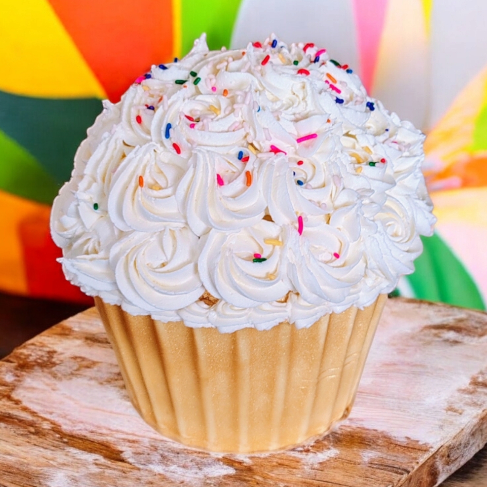Giant Cupcake Cake