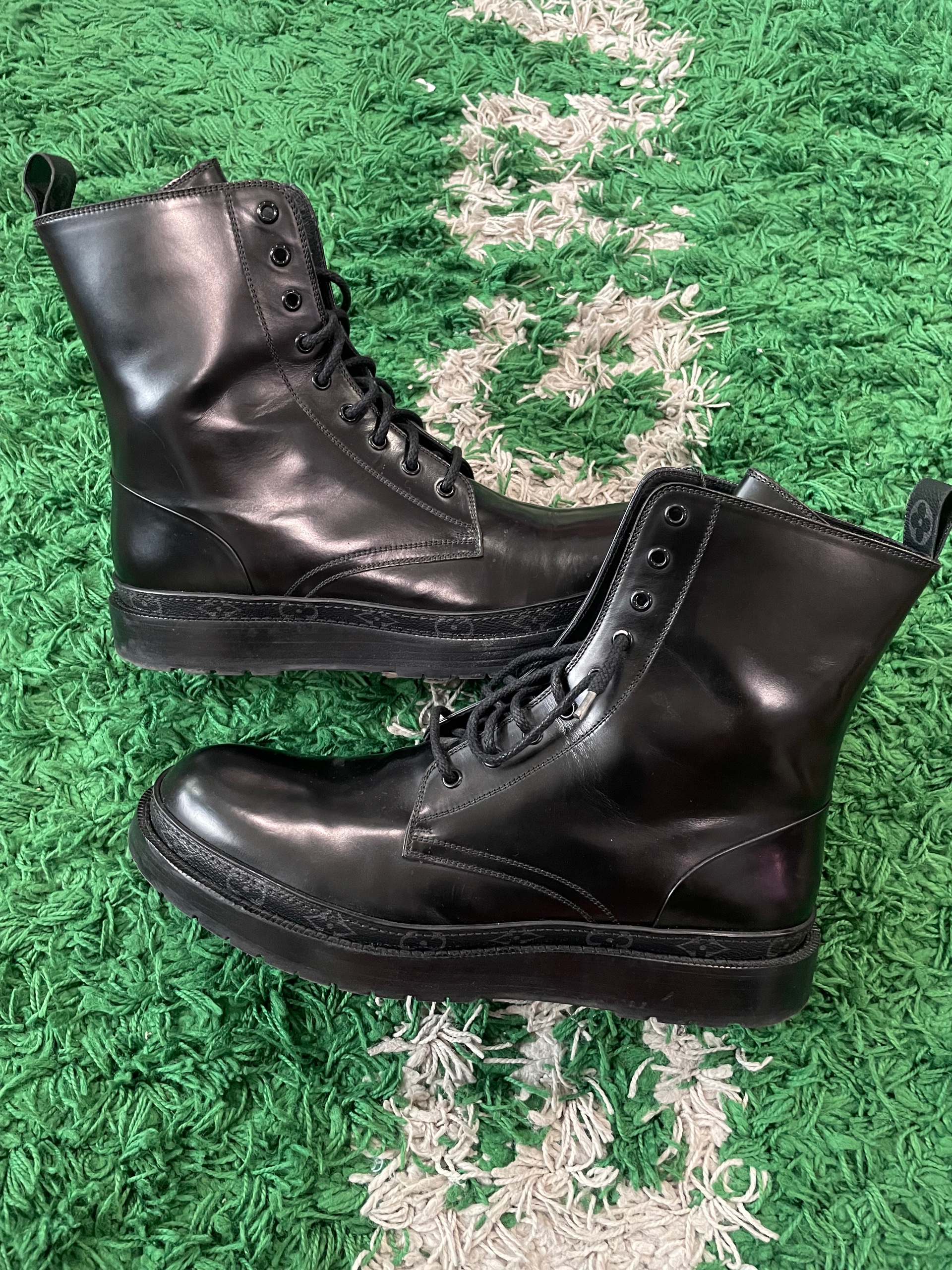 Louis Vuitton x fragment black ice boots size 11 (new)