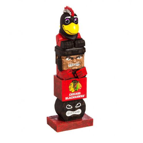 Chicago Blackhawks Tiki Totem