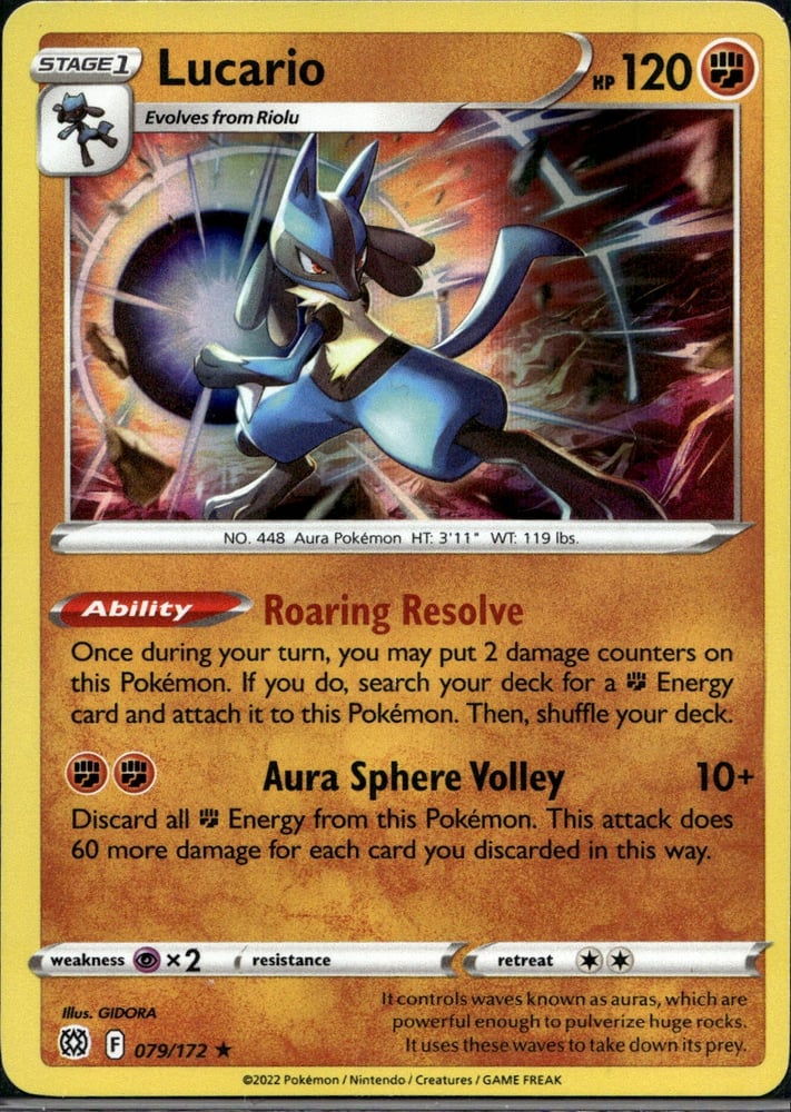 Lucario - SWSH9 79/172