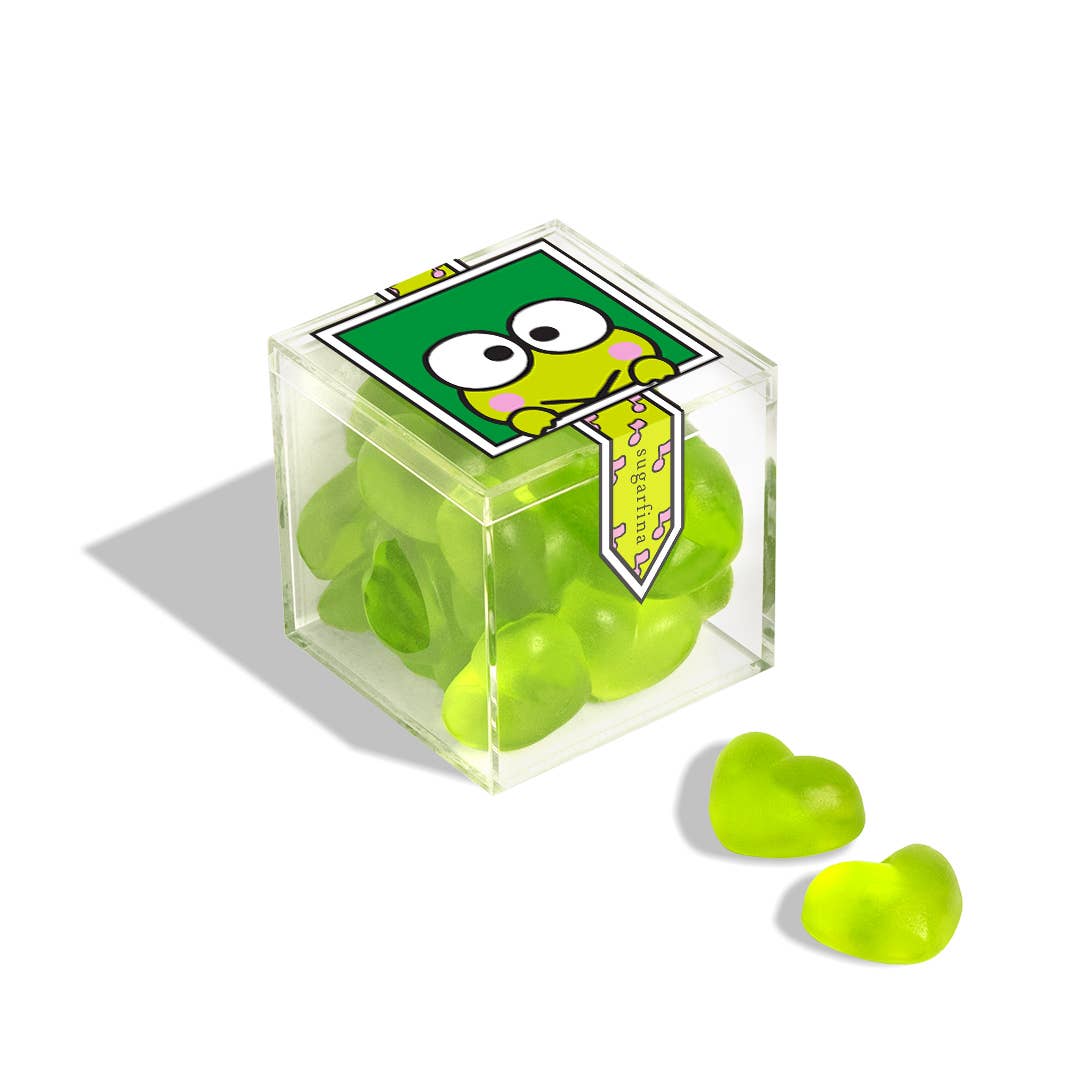 Keroppi-Strawberry Kiwi Hearts (Hello Kitty and Friends)