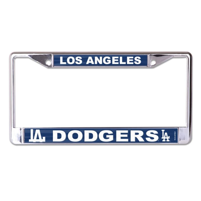 Los Angeles Dodgers Mega Chrome License Plate Frame