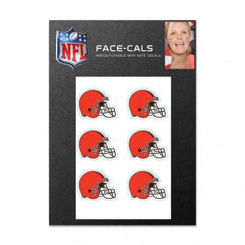 Cleveland Browns Face Cals Tattoos