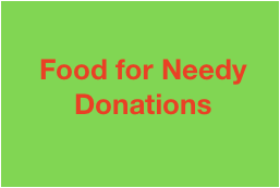 Food for Needy