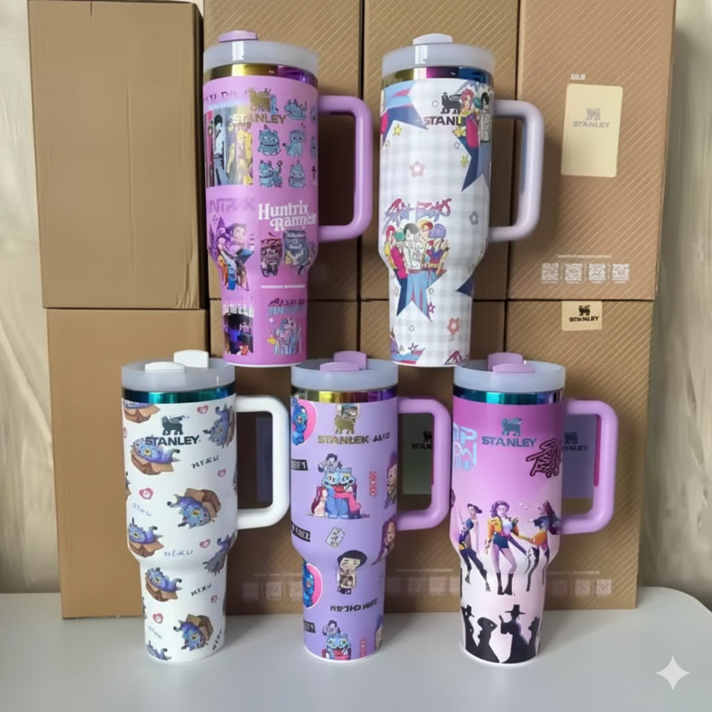 K-Pop Demon Hunter 40oz Stanley Tumbler