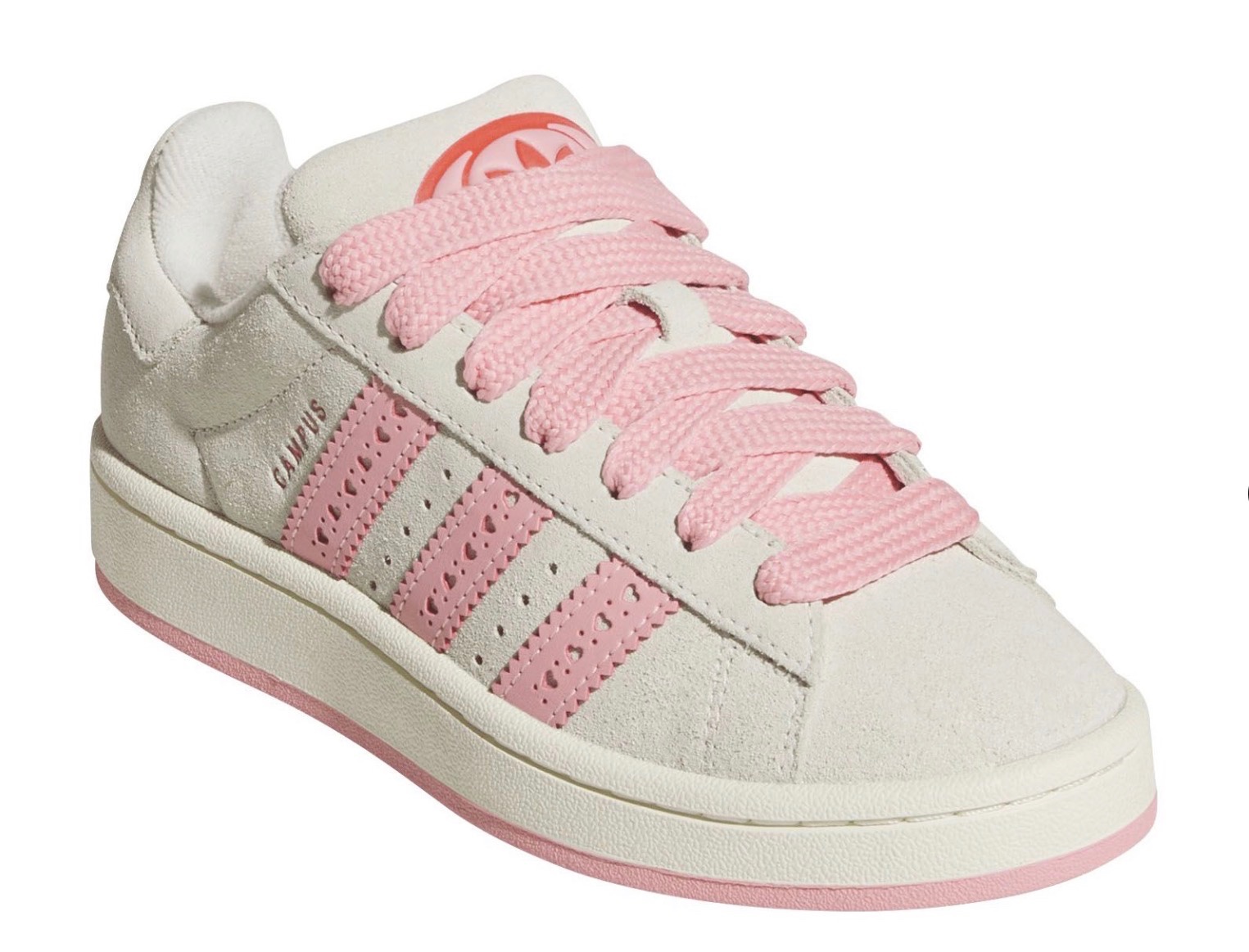 Adidas Campus 00S (Pink/White) Sz- 1Y