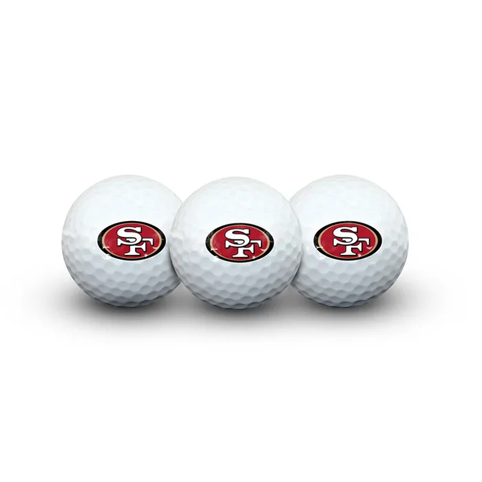 San Francisco 49ers Golf Balls 3 Pack