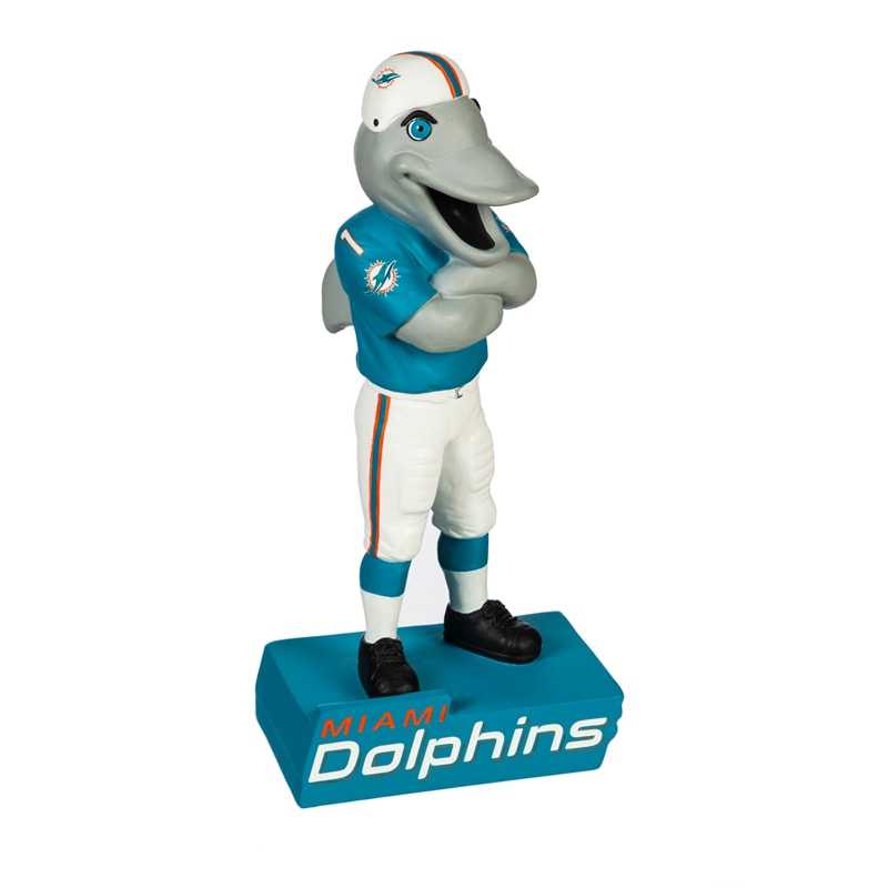 Miami Dolphins Tiki Mascot Statue
