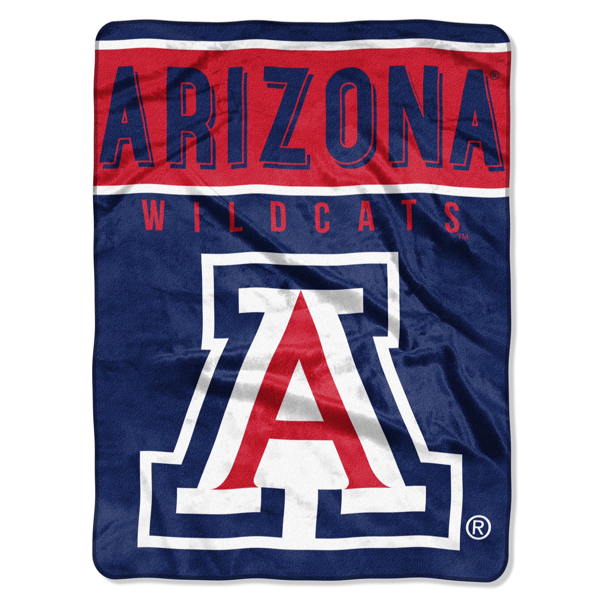 Arizona Wildcats Raschel Basic Design Blanket 60x80"