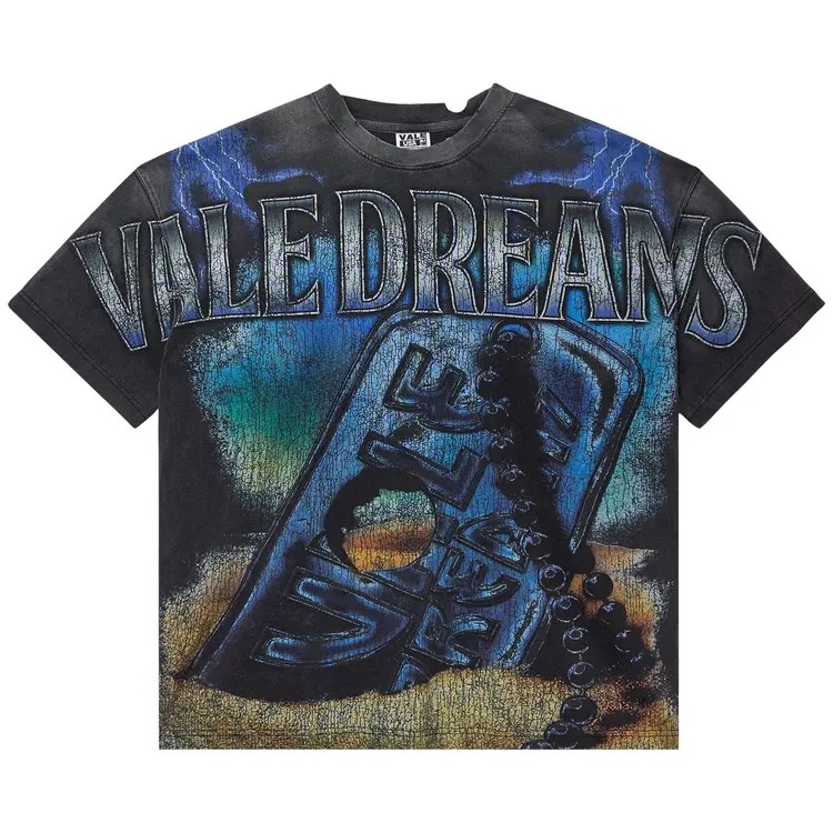 Vale Forever Dog Tag Big Tee 'Black'
