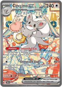Cinccino ex - 119/086 Special Illustration Rare NM
