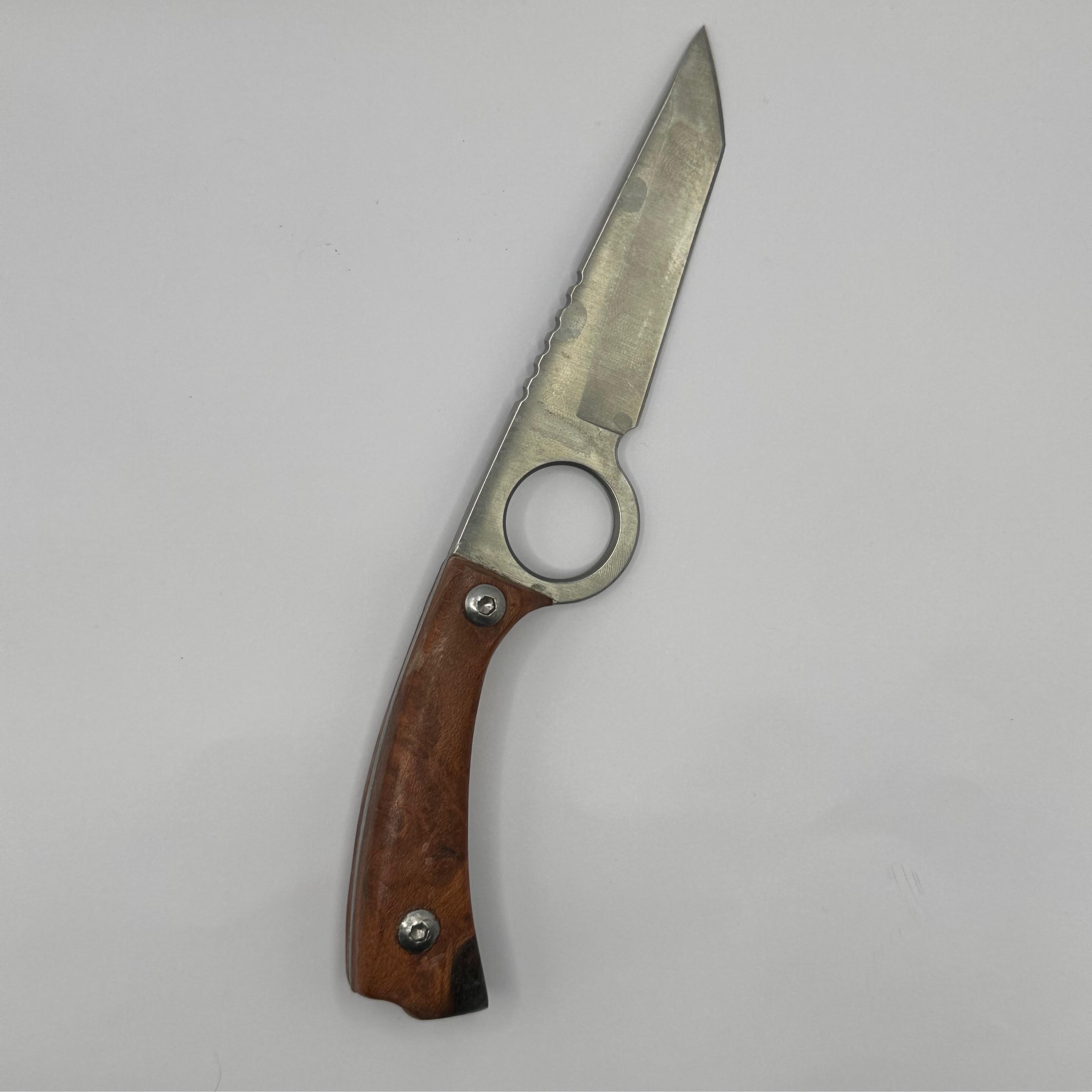 Live.edge redwood Burl knife